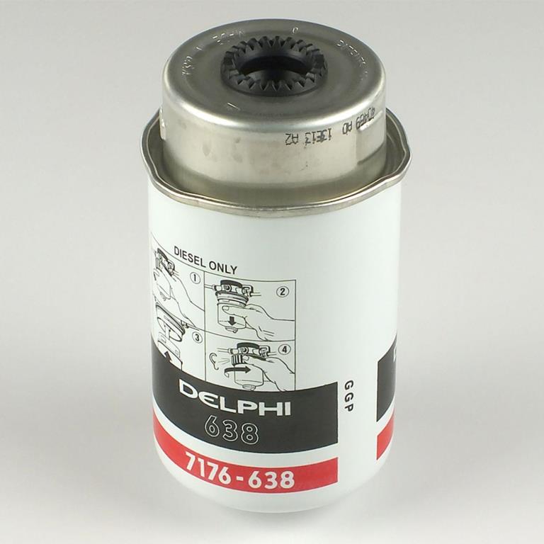 Filtre à carburant (Filtre à gasoil) DELPHI HDF638